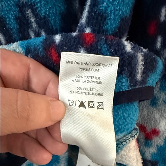 Patagonia - Synchilla Multicolor Patterned Fleece Pullover - Picture 11 of 11